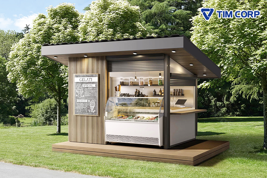 Tủ trưng bày kem Bermuda View 10 được ưa chuộng sử dụng tại các chuỗi cửa hàng kem gelato, nhà hàng, khu du lịch