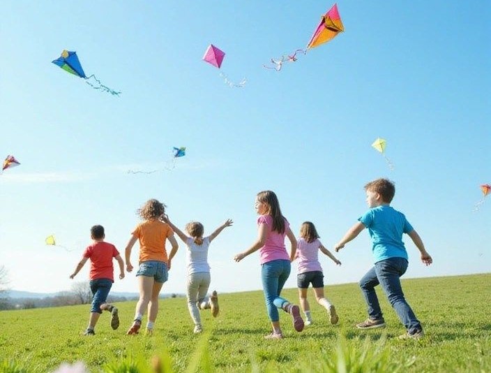 Hoạt động trải nghiệm thực tế giúp trẻ vận động và học kỹ năng.