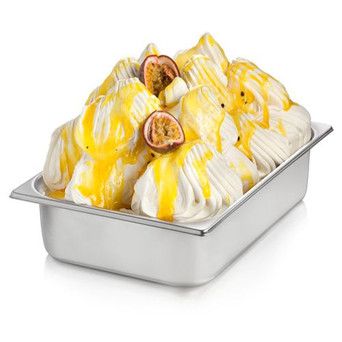 Gelato chanh dây thanh mát, đậm chất nhiệt đới.