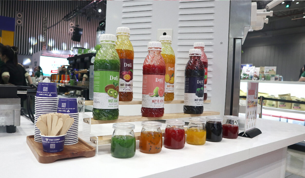  TIM Corp provides high-quality, international-standard Déli ingredients, helping baristas and bartenders create unique 'signature drinks'.