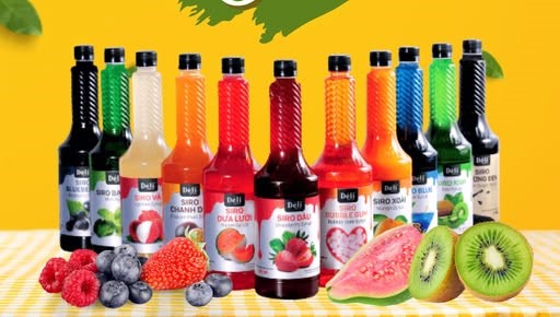 Self-learning beverage mixing requires choosing the right ingredients and syrups to ensure drink quality.