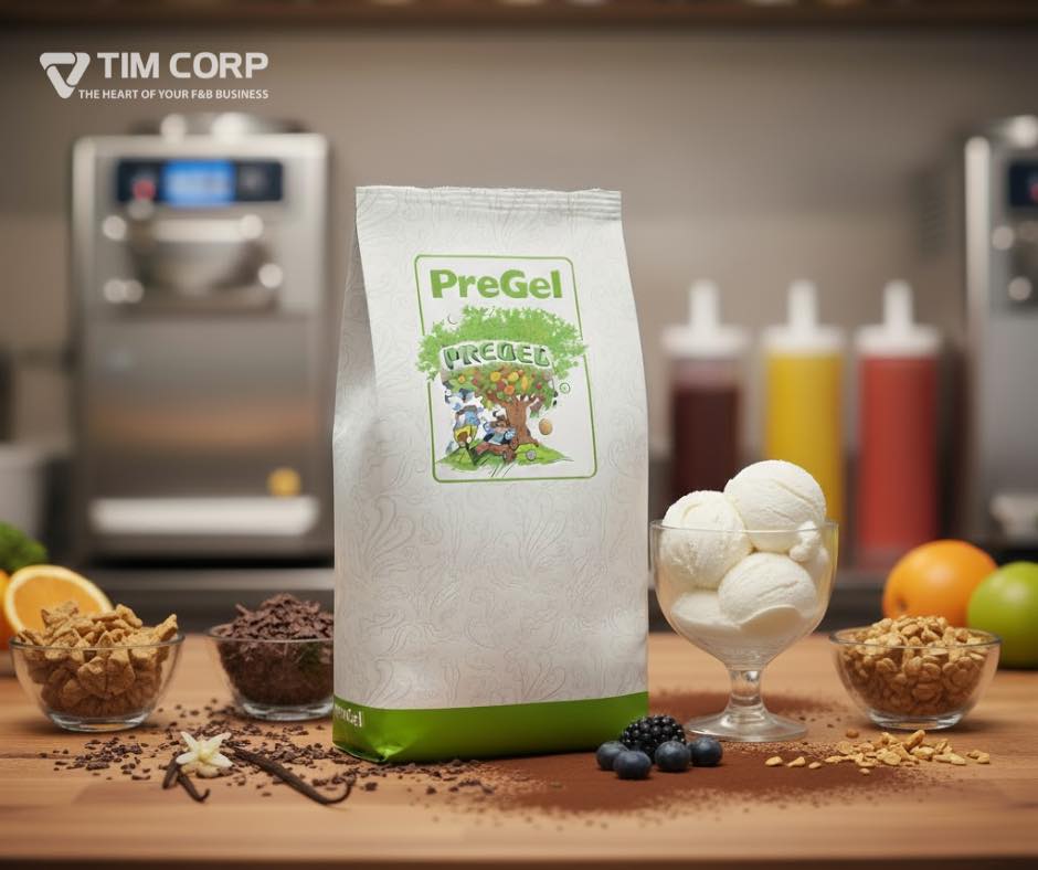 Mở bán gelato cần gì: nguyên liệu gelato chuẩn dùng cho quán cà phê