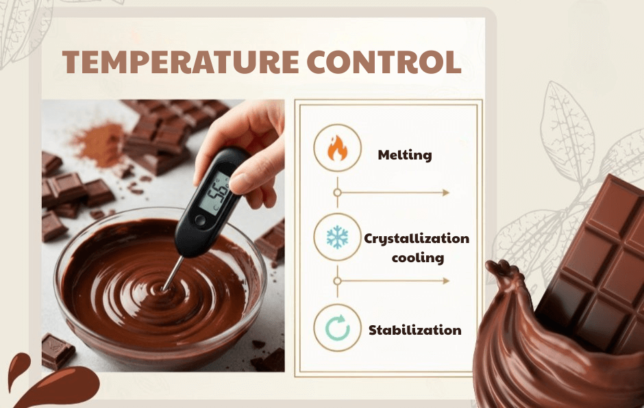Why chocolate turns dull is often due to incorrect tempering temperatures during production.