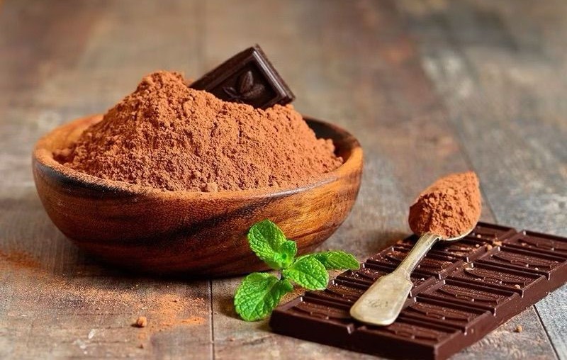 Pure cocoa powder serves as a foundational flavor component in many chocolate products and beverages.