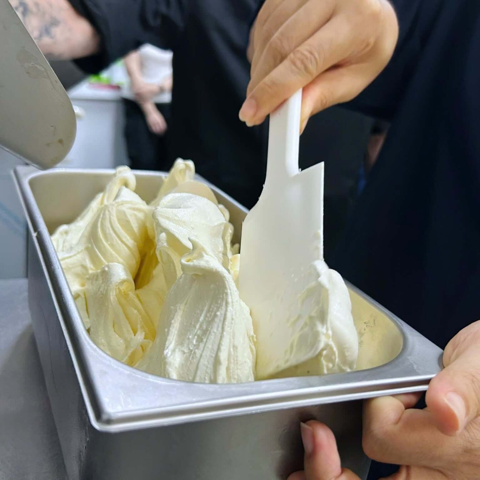 Thực hành trên thiết bị Gelato từ Ý